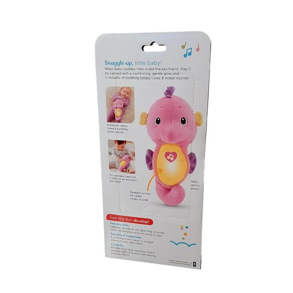 Fisher Price Pink Soothe & Glow Seahorse - Picture 5 of 6